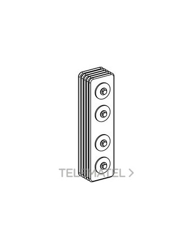 BLOQUE UNIÓN YA CANALIS KR 3x6300A Cu