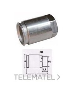 RACOR ALUMINIO H M63x1,5 IP67