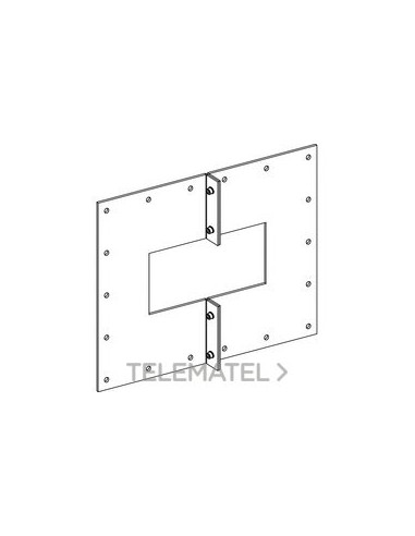 BRIDA MUR.CANALIS KR 12x0540 INOX 316