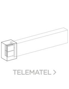 TAPA FNL.CANALIS KR 10x110mm GR RAL 7030