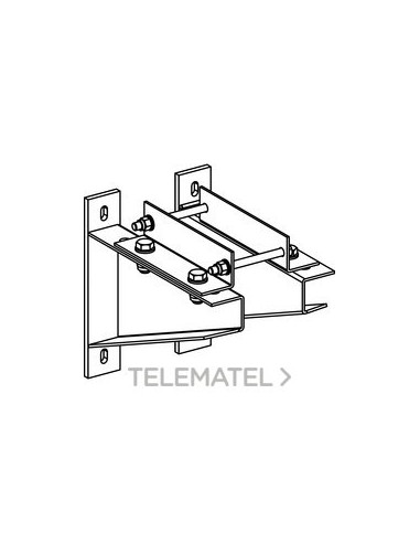 SOPORTE FJO.MUR.VT.ZA7 CANALIS KR 5x90mm