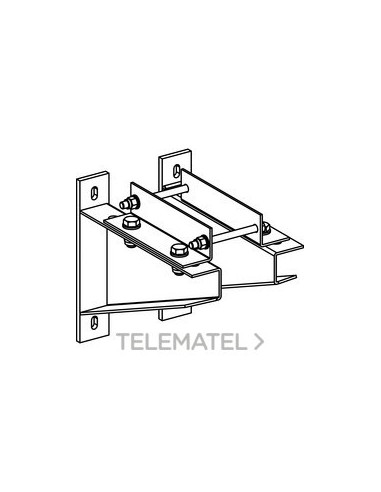 SOPORTE FJO.MUR.VT.ZA7 CANALIS KR 4x90mm