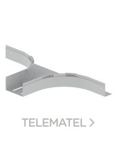 DERIVACIÓN EN T 60x100 U23X GRIS RAL7035