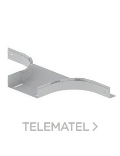 DERIVACIÓN EN T 60x200 U23X GRIS RAL7035