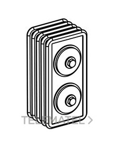 BLOQUE UNIÓN YA CANALIS KR 5x1600A Al