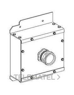 ENTRADA DE CABLE CON 1 AGUJERO KH025
