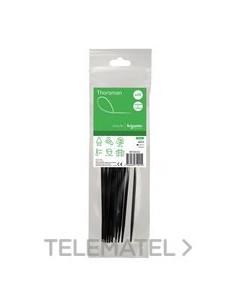 CABLE TIERRA 200x4,6mm NEGRA