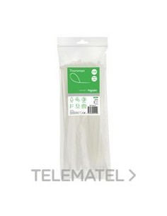 BRIDA 250x4,8mm BLANCA (BOLSA 100u)