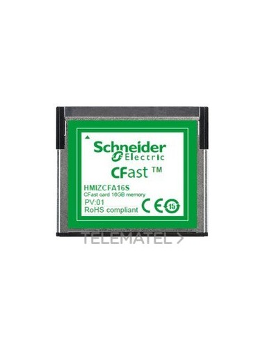 TARJETA MEMORIA SISTEMA CFAST 16GB GTU