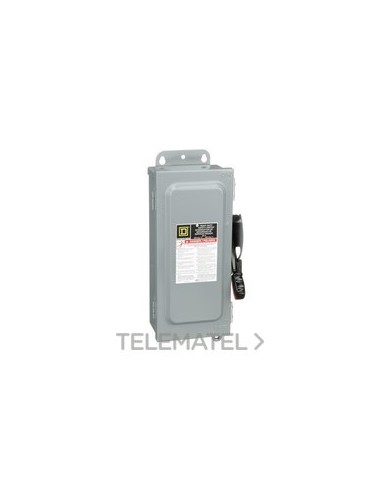 INTERRUPTOR CON FUSIBLE 30A 60