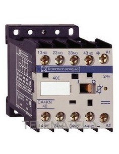 CONTACTOR AUXILIAR 4NA 24V DC