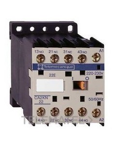 CONTACTOR AUXILIAR 3NA+1NC 220V AC