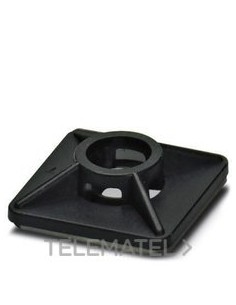 ZÓCALO SUJETACABLES WT-BASE LS HF 6 BK