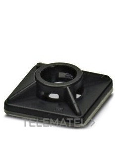 ZÓCALO SUJETACABLES WT-BASE LS HF 4 BK