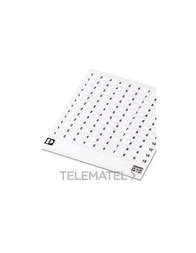 TARJ.TIRAS ADVA.SK 3,8 REEL P7,5 WH CUS