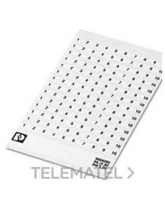 TARJ.TIRAS ADVA.SK 2,8 REEL P5,08 WH CUS