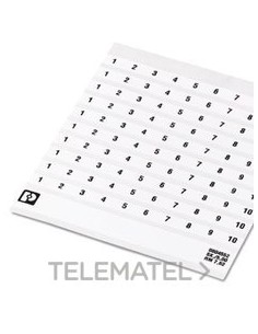 TARJ.TIRAS ADVA.SK 5 REEL P7,62 WH CUS