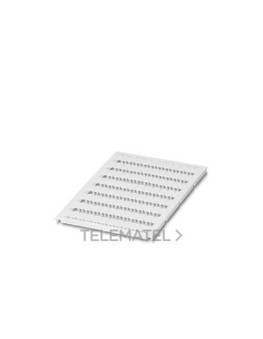 MARCADOR PARA BORNES UC3-TM 6 EN BLANCO