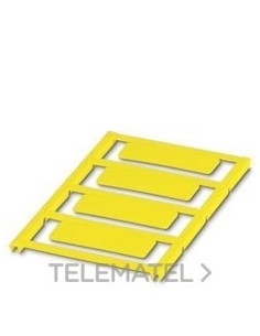 RÓTULO DE PLÁSTICO UC-EMLP (49X15)YE CUS