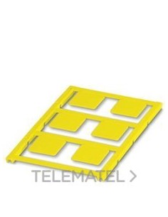 RÓTULO PLAST.UC-EMLP(22X22)YE CUS