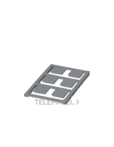 RÓTULO PLAST.UC-EMLP(22X22)SR CUS