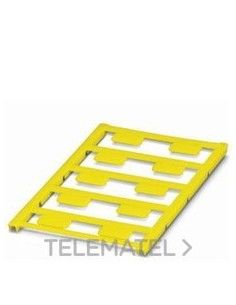 RÓTULO DE PLÁSTICO UC-EMLP (20X8) YE CUS