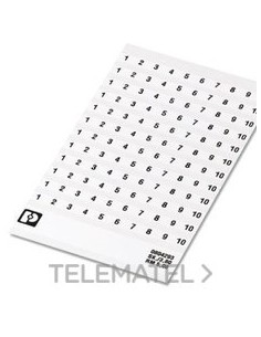 TARJETA TIRAS ADVA.SK 5,08/3,8: 1-250