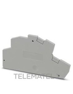 TAPA FINAL D-PTTBS1,5/S/2P 78X2,2mm GY