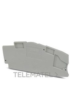 TAPA FINAL D-PTME6/1P 99,4X2,2mm GY