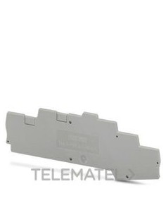 TAPA FINAL D-PTB2,5-PE/L/L 118X2,2mm GY