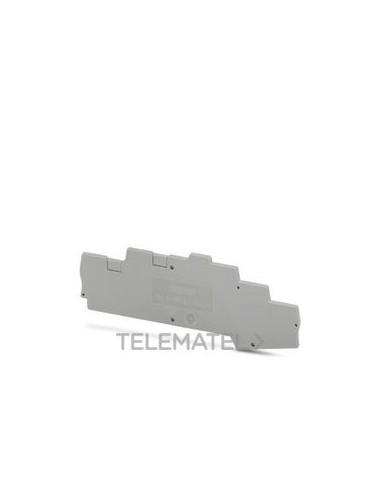 TAPA FINAL D-PTB2,5-PE/L/L 118X2,2mm GY