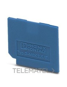 TAPA FINAL D-MBK 2,5/E BU