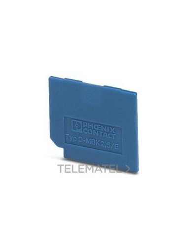 TAPA FINAL D-MBK 2,5/E BU