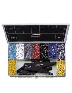 CAJA DE SURTIDO + TENAZA CRIMPSET 6