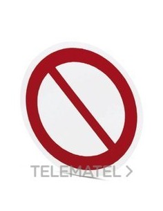 SEÑAL DE PROHIBICIÓN PML-P100 (D50)R