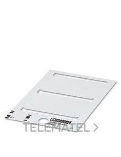 RÓTULO PARA ENCAJAR US-EMP (60X30) SR