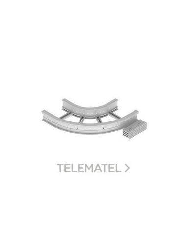 CV.PNA.90º 135x400 R300 U23X GR RAL7035