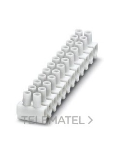 REGLETA BORNES EUROPA PP EC25 WH