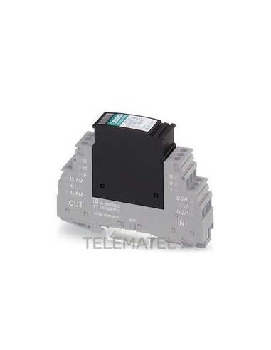 PROTECCIÓN ENCHUFABLE PT 2X1-5DC-ST