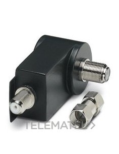 ADAPTADOR CON PROTECCIÓN C-TV-SAT