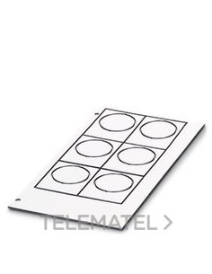 RÓTULO PLAST.AGUJ.EMLP(24(30X12)