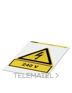 PLACA DE AVISO PML-W205 (200X200)
