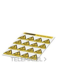 PLACA DE AVISO PML-W202 (25X25)