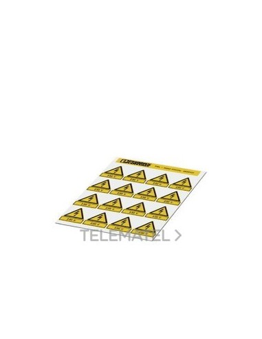 PLACA DE AVISO PML-W202 (25X25)