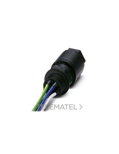 PASAMUROS QPD W 4PE2,5 6-11 M25 0,5 BK