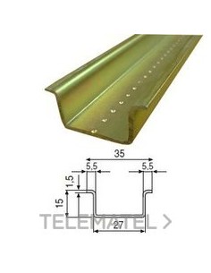 PERFIL OMEGA REFORZADO LISO ZINCADO