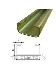 PERFIL C-2010-G LISO GALVANIZADO