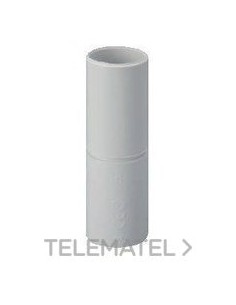 MANGUITO UNIÓN TUBO PVC M32 IP40 GRIS