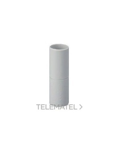 MANGUITO UNIÓN TUBO PVC M40 IP40 GRIS