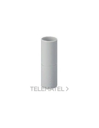 MANGUITO UNIÓN TUBO PVC M50 IP40 GRIS